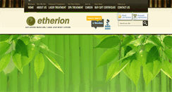 Desktop Screenshot of etherion.ca